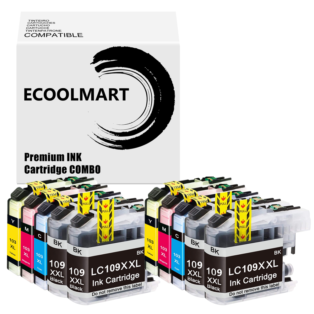SET LC109 LC103 Tintenpatrone passt Brother MFC-J6520DW MFC-J6720DW MFC-J6920DW - Bild 7 von 16