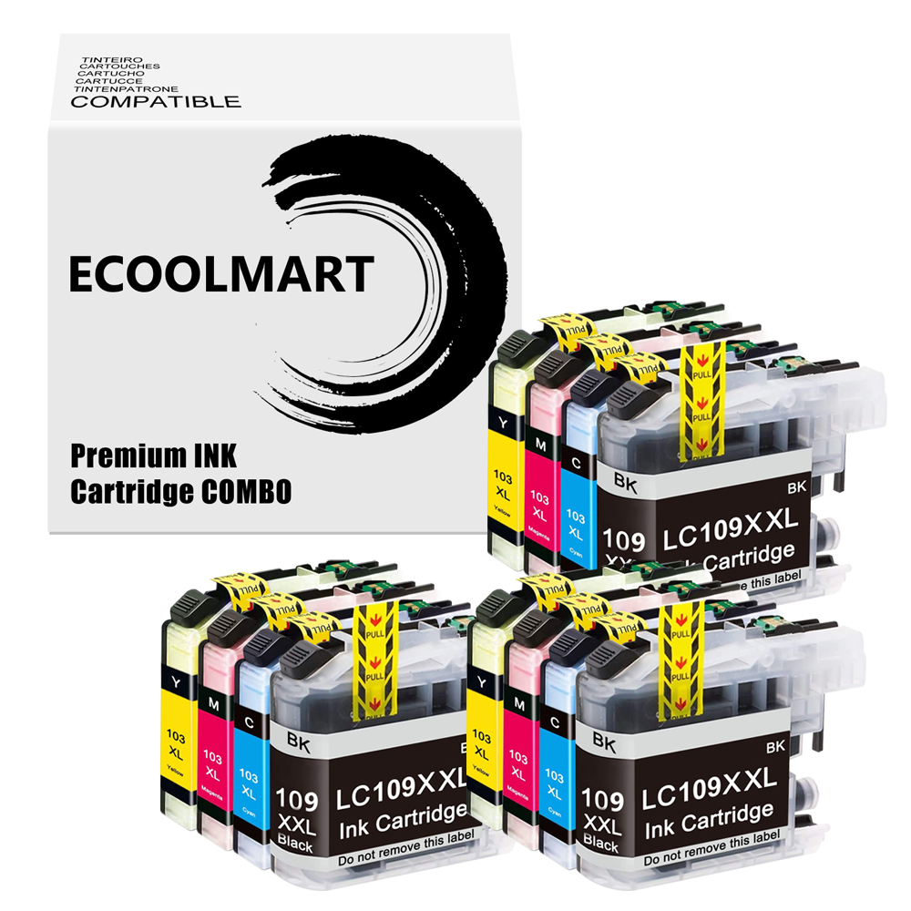SET LC109 LC103 Tintenpatrone passt Brother MFC-J6520DW MFC-J6720DW MFC-J6920DW - Bild 8 von 16