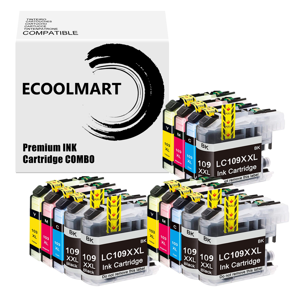SET LC109 LC103 Tintenpatrone passt Brother MFC-J6520DW MFC-J6720DW MFC-J6920DW - Bild 9 von 16