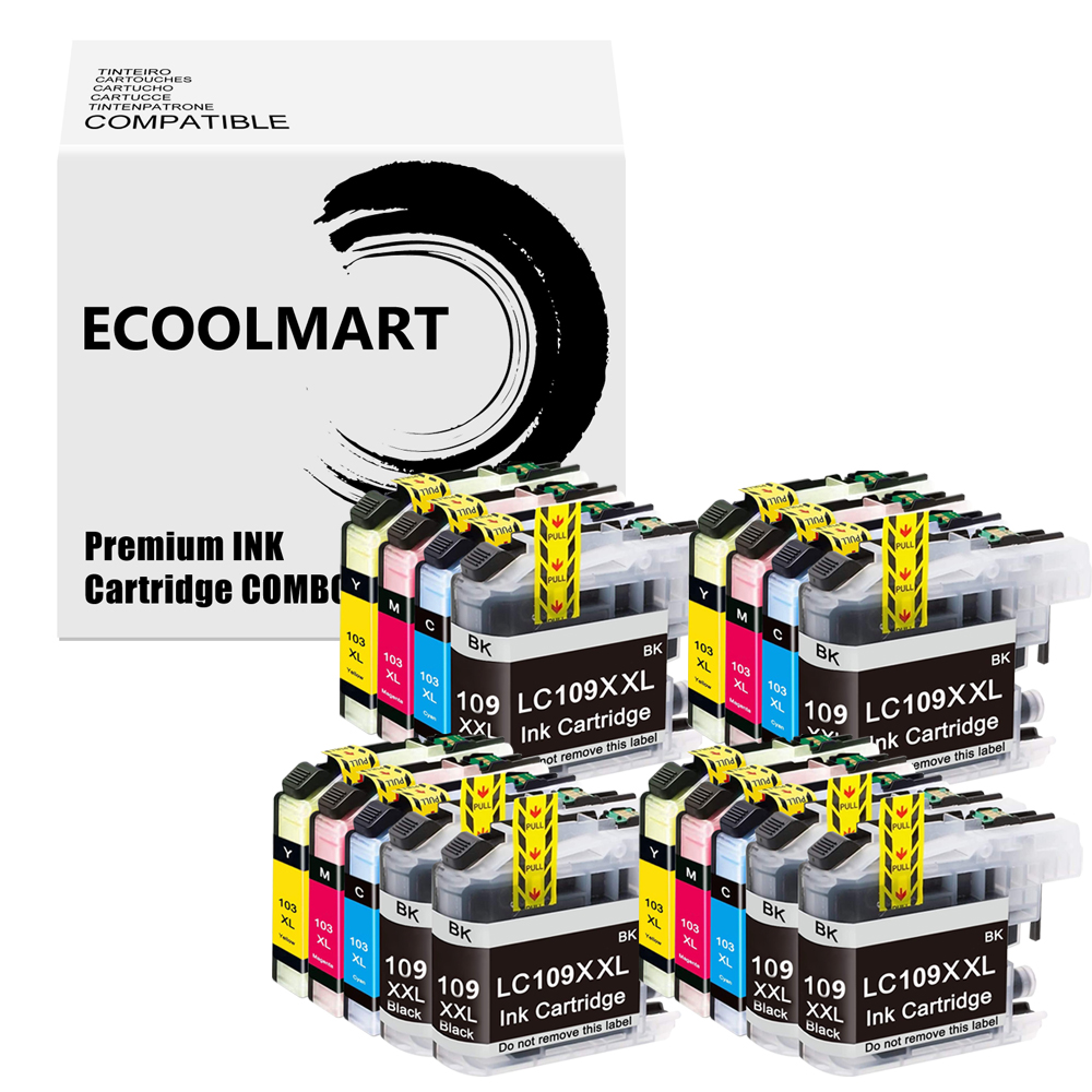 SET LC109 LC103 Tintenpatrone passt Brother MFC-J6520DW MFC-J6720DW MFC-J6920DW - Bild 12 von 16