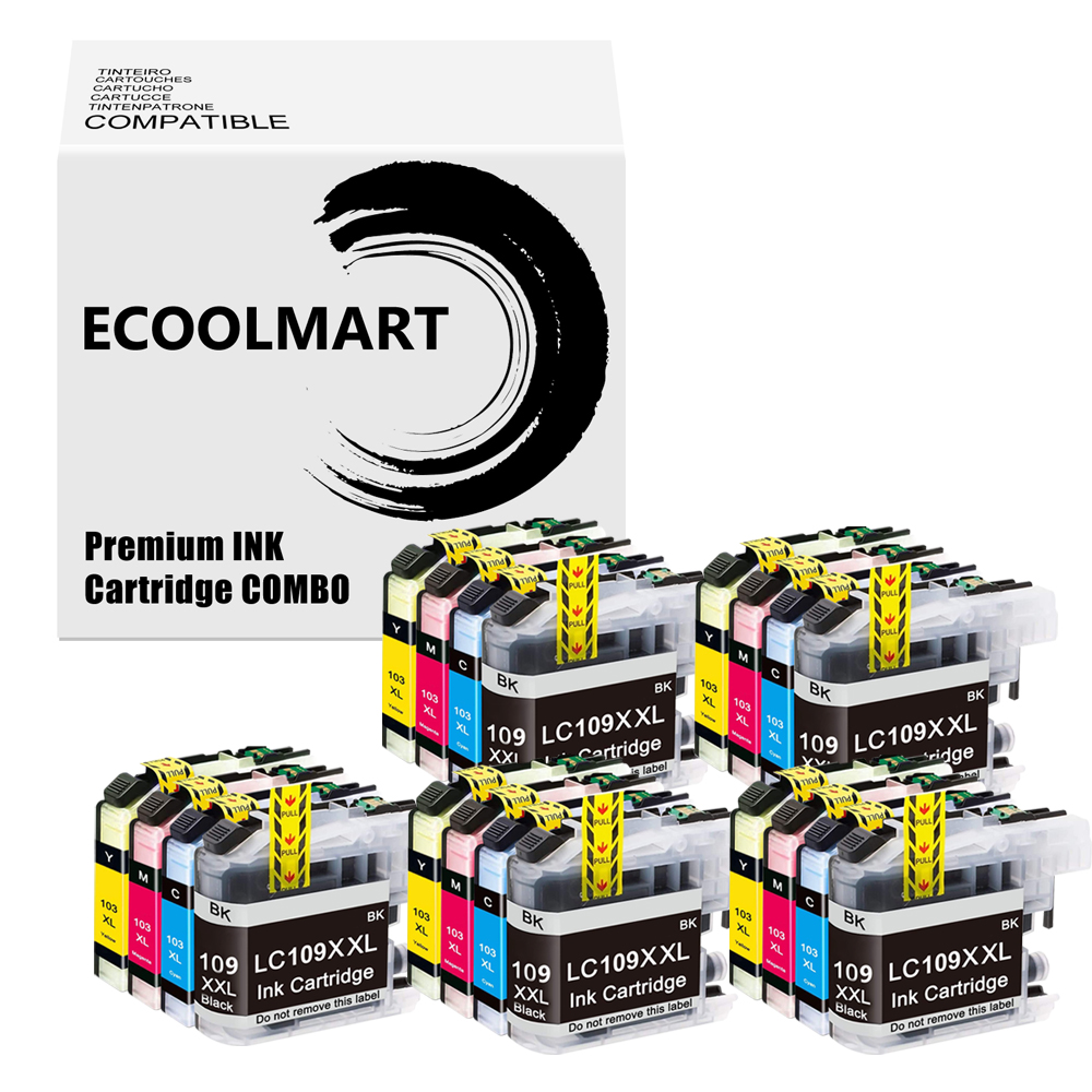 SET LC109 LC103 Tintenpatrone passt Brother MFC-J6520DW MFC-J6720DW MFC-J6920DW - Bild 14 von 16