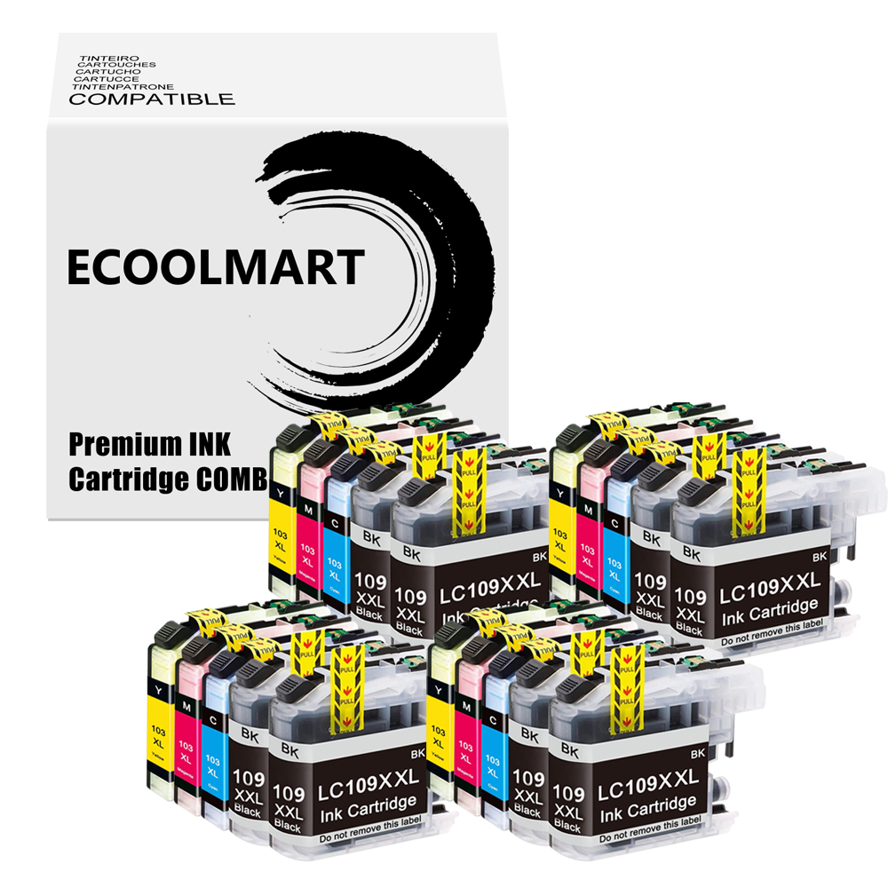 SET LC109 LC103 Tintenpatrone passt Brother MFC-J6520DW MFC-J6720DW MFC-J6920DW - Bild 13 von 16