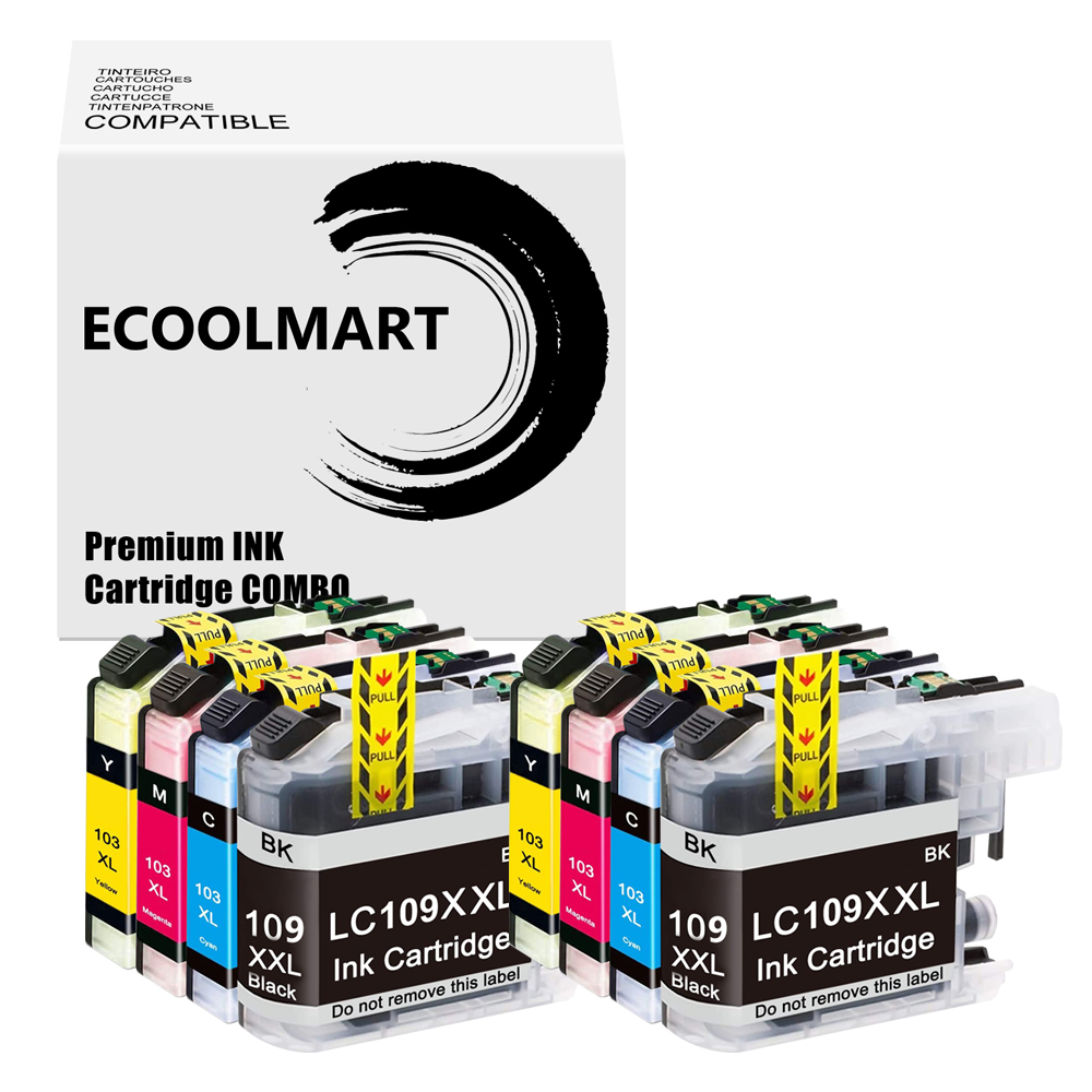 SET LC109 LC103 Tintenpatrone passt Brother MFC-J6520DW MFC-J6720DW MFC-J6920DW - Bild 6 von 16