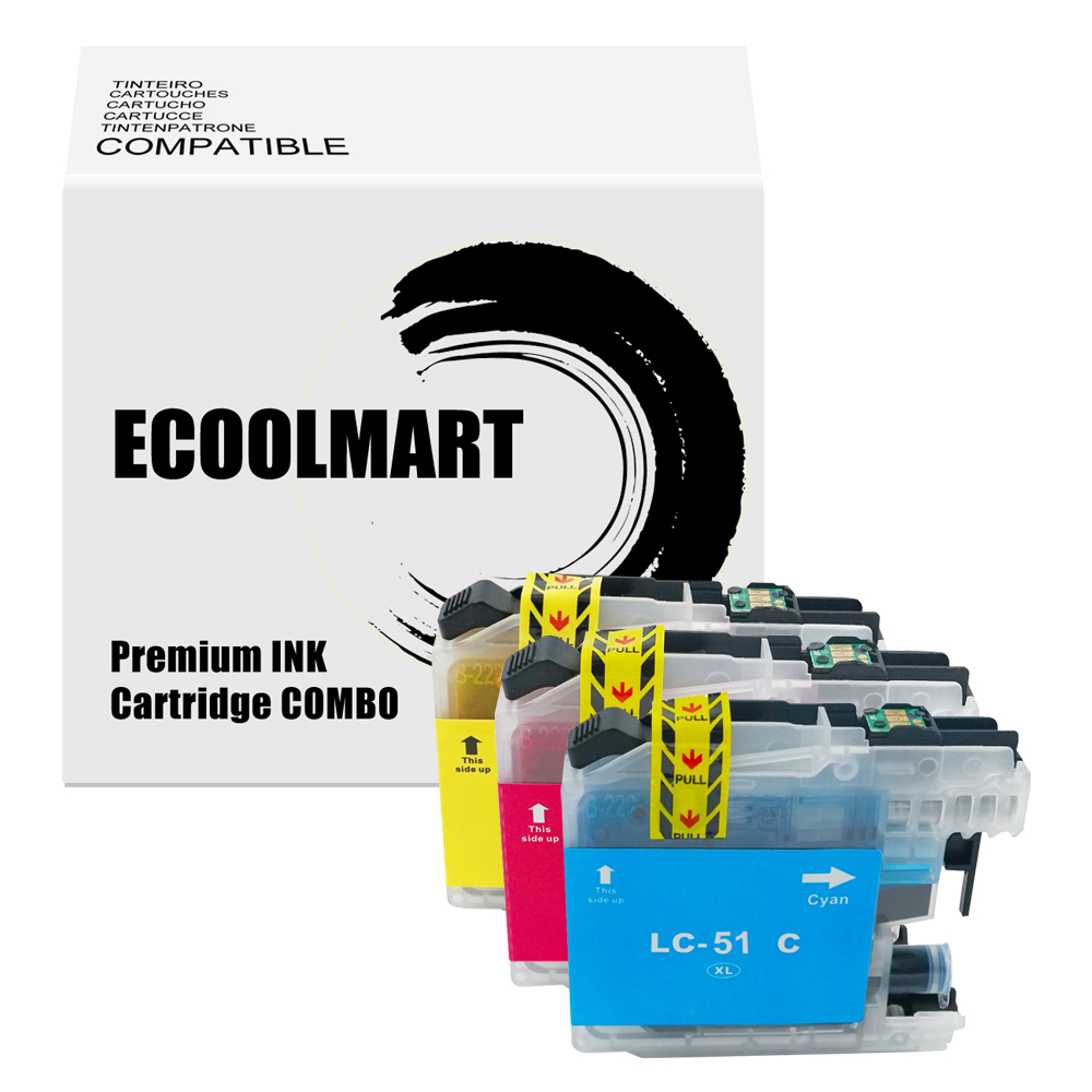 LOT LC51 Ink Cartridge fits Brother DCP150C 330C 350C MFC440CN FAX