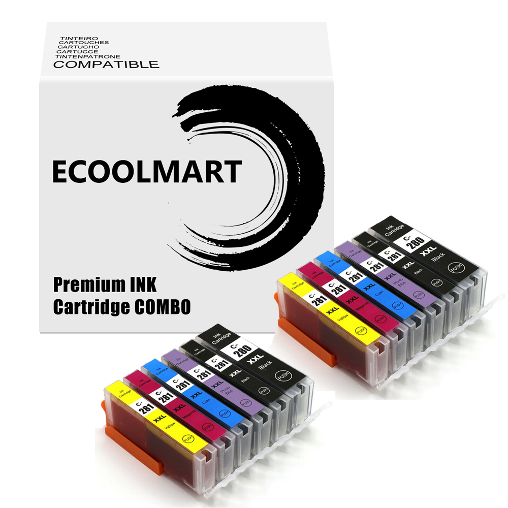 LOT PGI-280 CLI-281 Ink Cartridge for PIXMA TS9120 TS8120 TS8320 TS8220 - Picture 9 of 9