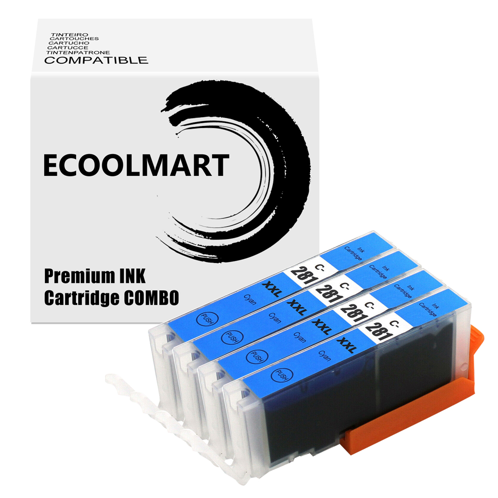 LOT PGI-280 CLI-281 Ink Cartridge for PIXMA TS9120 TS8120 TS8320 TS8220 - Picture 4 of 9