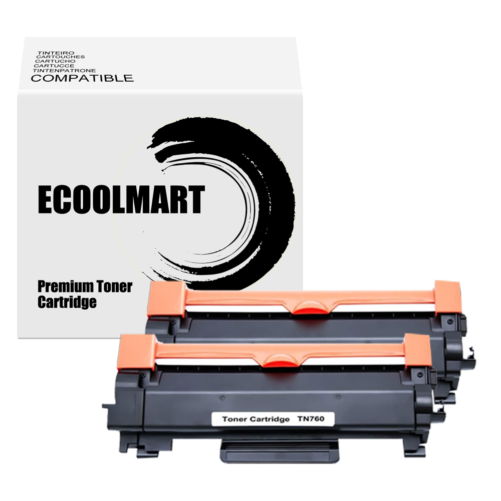 SET TN760 TN730 Tonerkassette passend für Brother HL-L2350DW HL-L2370DW MFC-L2710DW - Bild 3 von 7