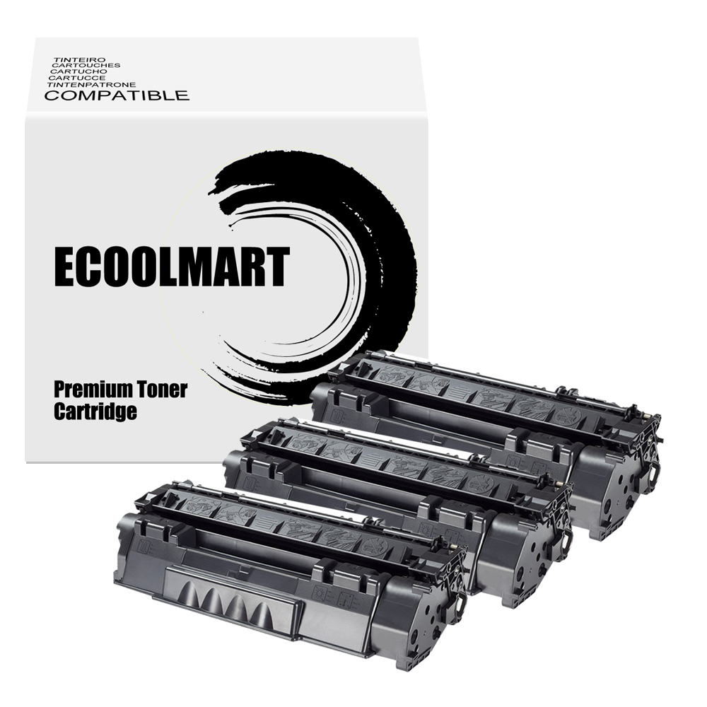 SET Q7553A Tonerkartusche Ersatz für HP 53A LaserJet P2015 M2727nf M2727nfs - Bild 4 von 7